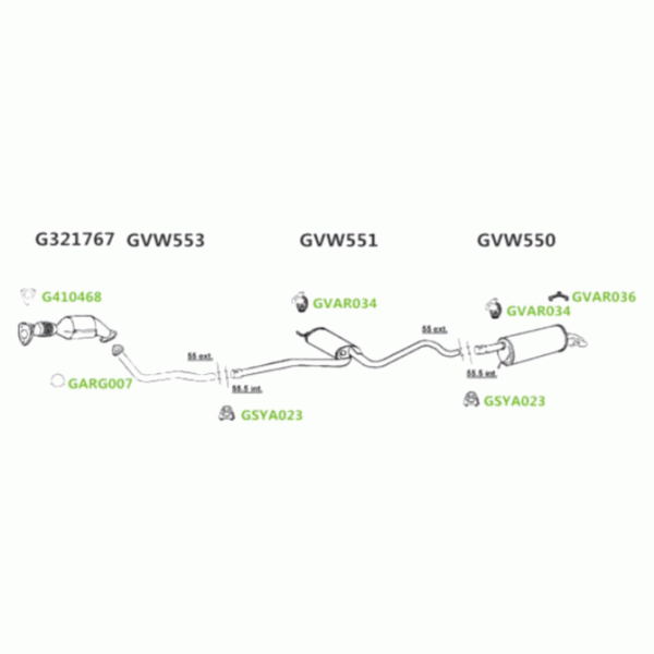 GT Exhausts Exhaust System image