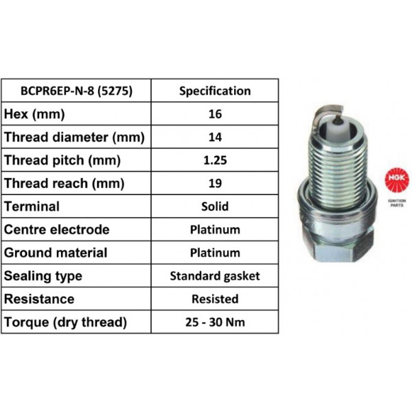 Spark Plug Toyota 87-93 image