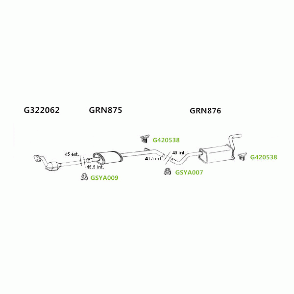 GT Exhausts Exhaust System image