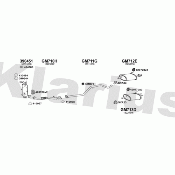 Klarius Exhaust System image