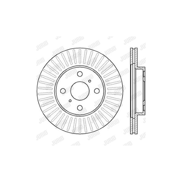 Brake Disc Toyota 99-07 image