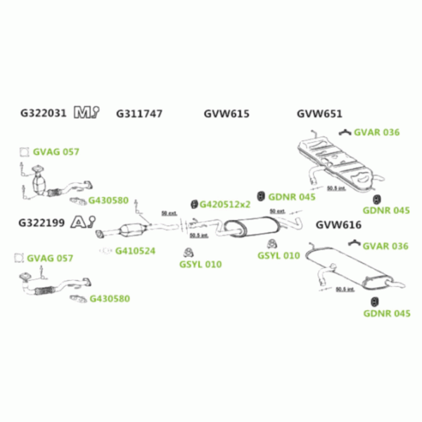 GT Exhausts Exhaust System image