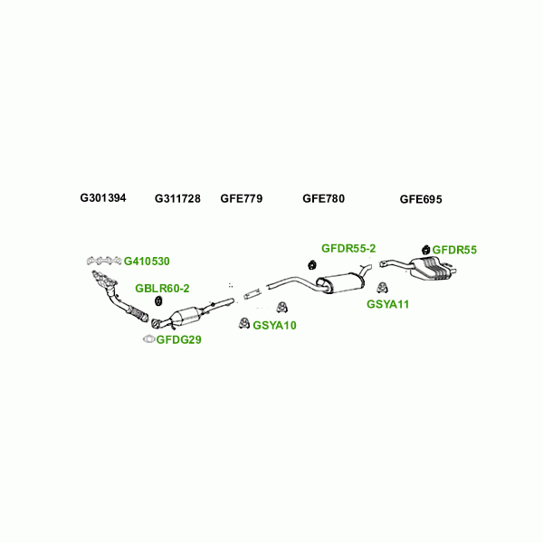 GT Exhausts Exhaust System image