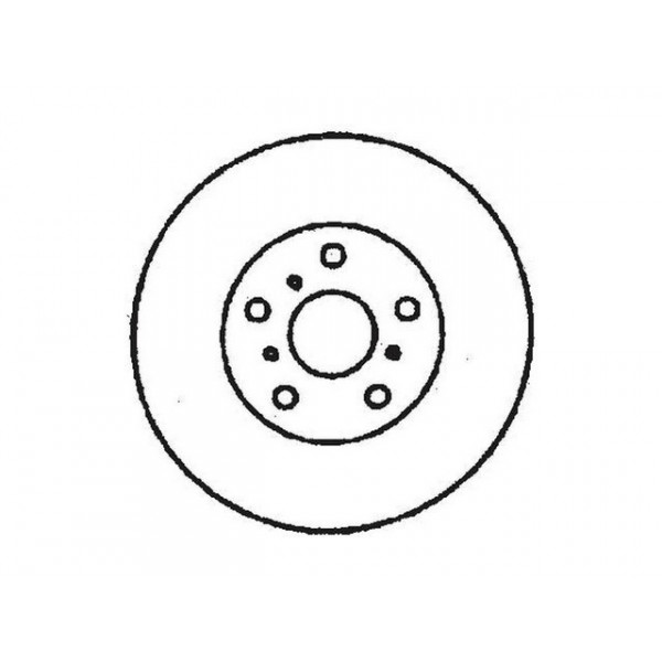 PR BRK DISC FT VW CADDY GOLF PASSAT VENTO 92-99 image