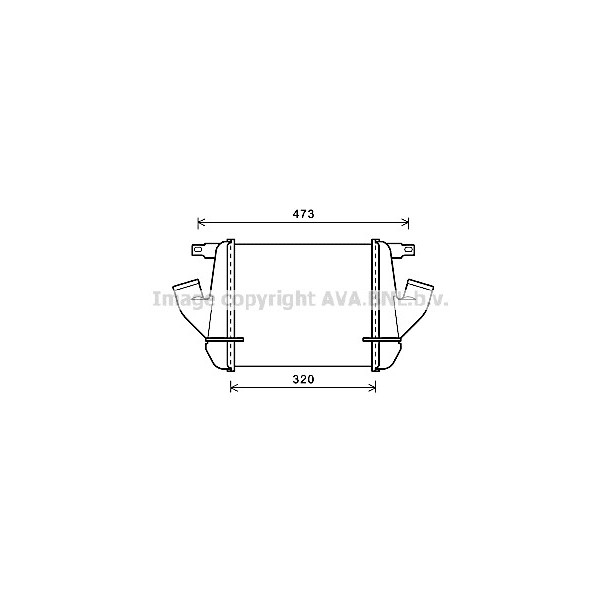 INTERCOOLER NISS CABSTAR NT400 07-20 image