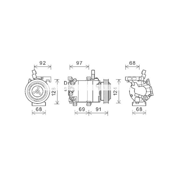 CMPRSSR HYUN ACCENT 09-10 image