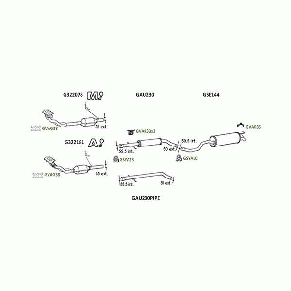 GT Exhausts Exhaust System image