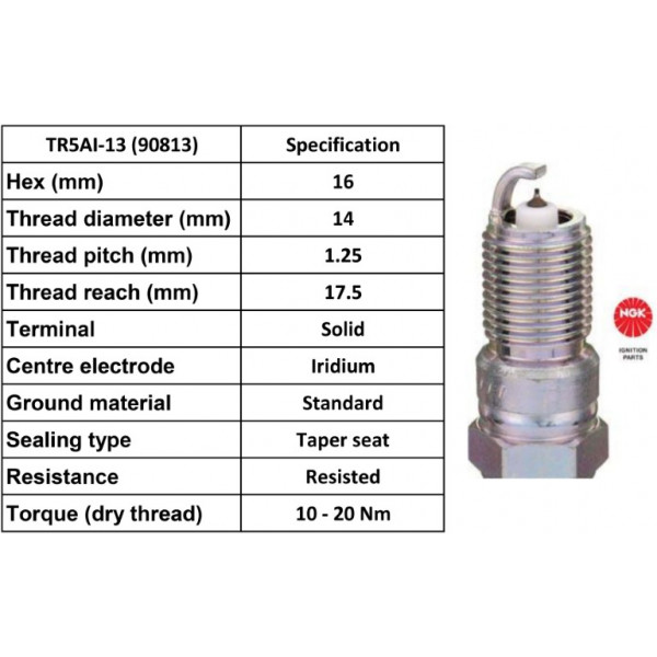 Spark Plug Mazda 02-14 image