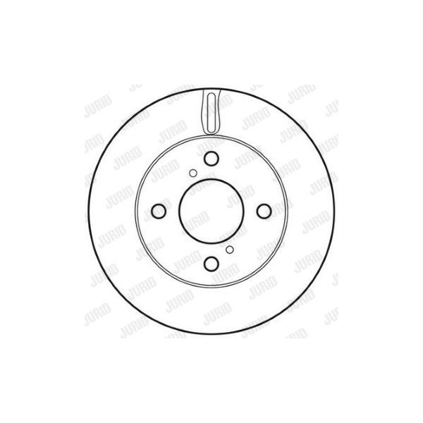 SINGLE BRK DISC FT NISS PIXO ALTO 09-21 image