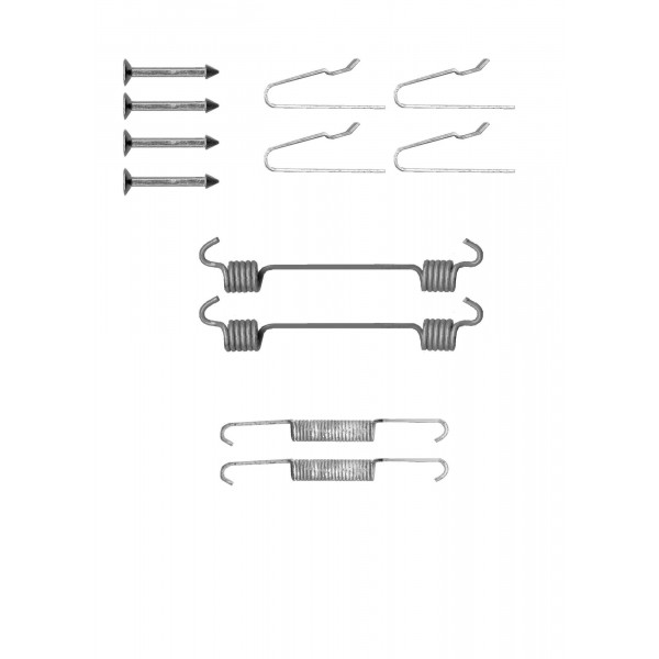 Accessory Kit - Parking Brake Shoes Chrysler Mercedes Lancia image