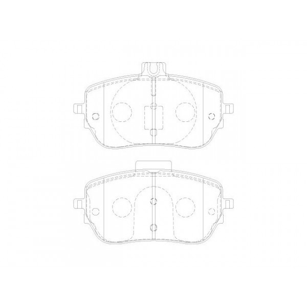 Brake Pad Set - Disc Brake Mercedes 18-21 image