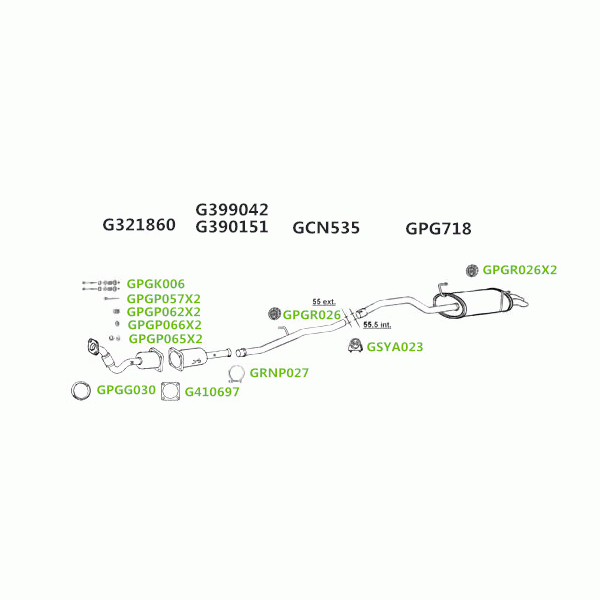 GT Exhausts Exhaust System image