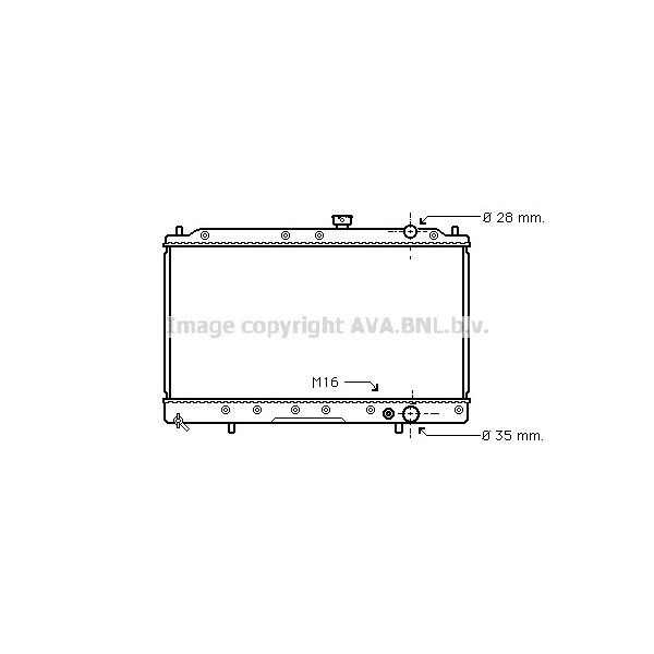RAD MITSUBISHI COLT MIRAGE LANCER 89-92 image