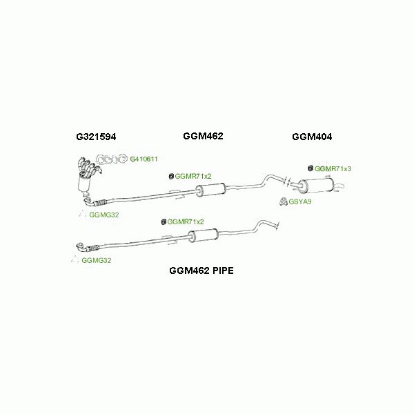 GT Exhausts Exhaust System image