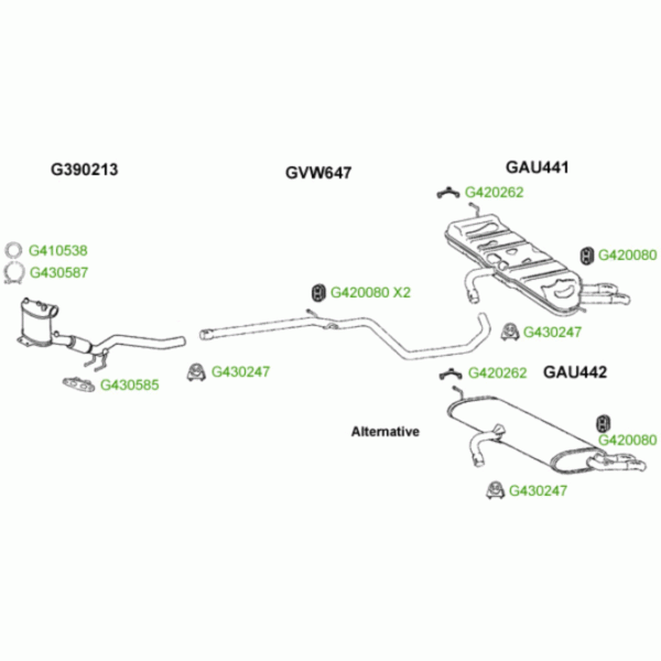 GT Exhausts Exhaust System image