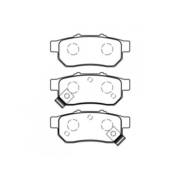 Brake Pad Set - Disc Brake Honda 92-08 image