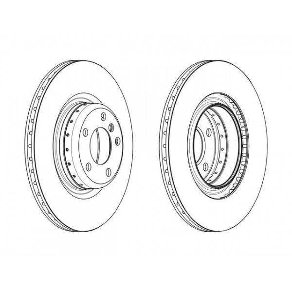 SGL BRK DISC R BMW 1 2 3 4 SER 11-21 image