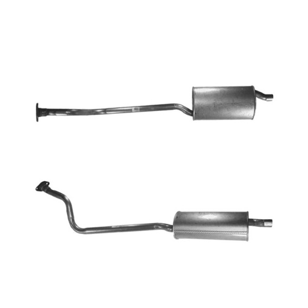 Front Muffler Citroen Fiat Peugeot 98-06 image