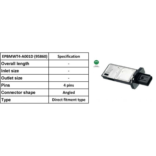 NTK Air Flow Sensor image