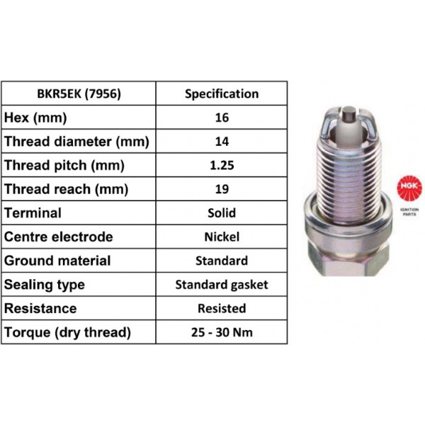 NGK Spark Plug image