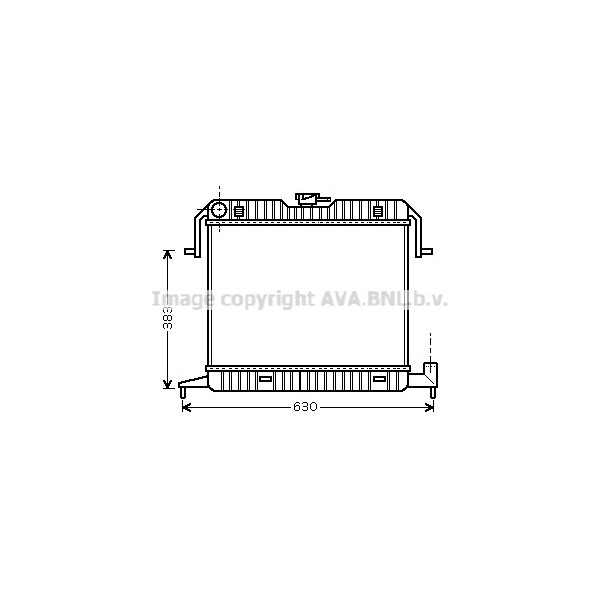 RAD VAUXHALL CARLTON 86-95 image