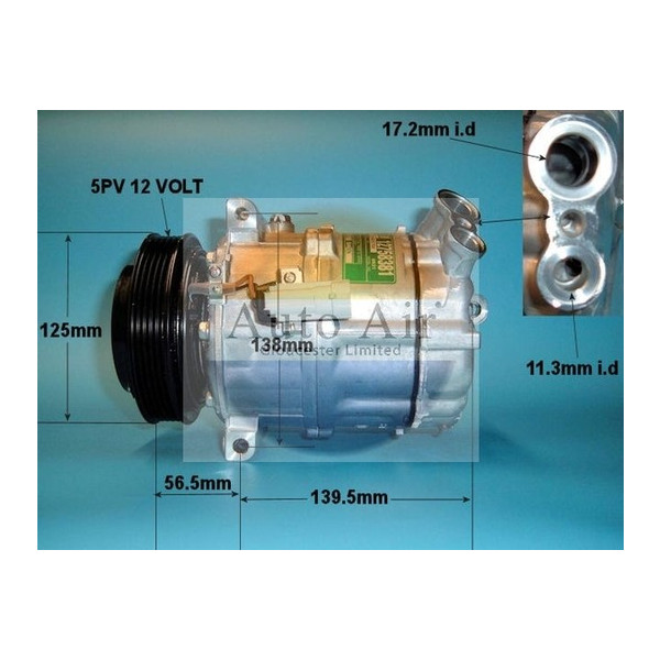 COMPRESSOR ASTRA 22 99-05 image