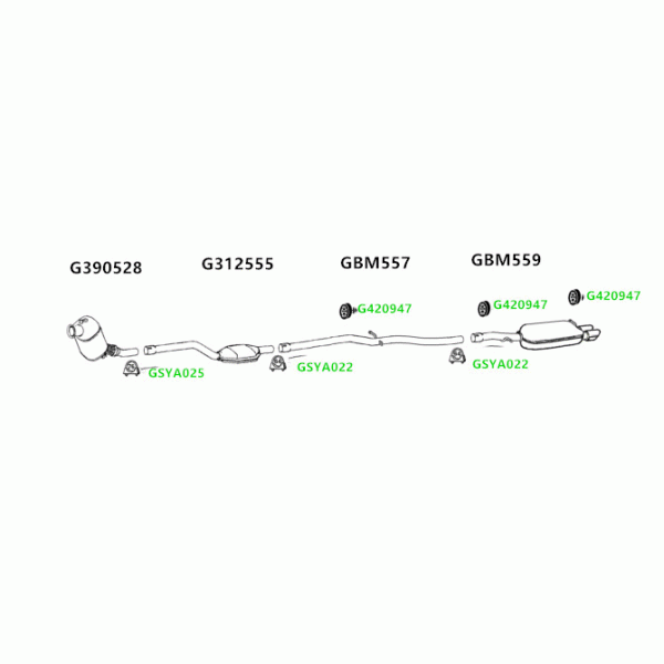 GT Exhausts Exhaust System image