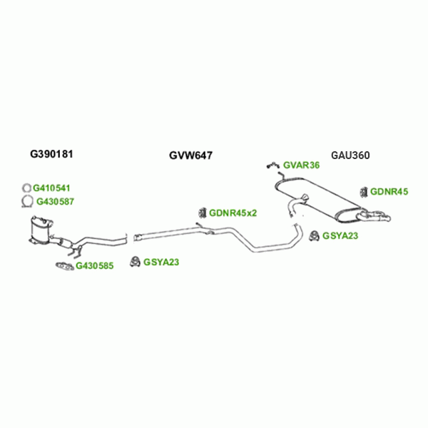 GT Exhausts Exhaust System image