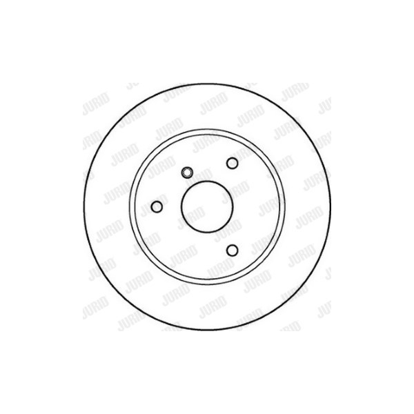 SINGLE BRK DISC FT SMRT CITRY FORTWO 99-21 image