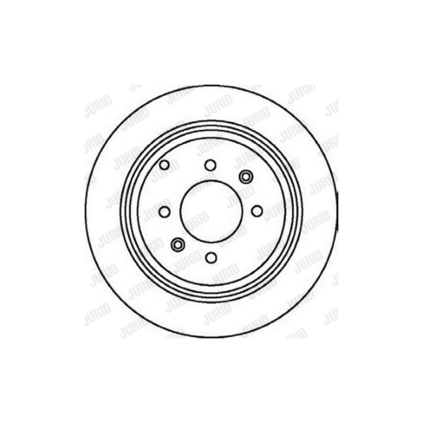 SINGLE BRK DISC R PEUG 406 96-04 image