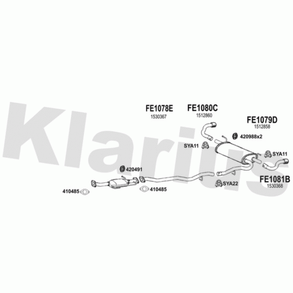 Klarius Exhaust System image