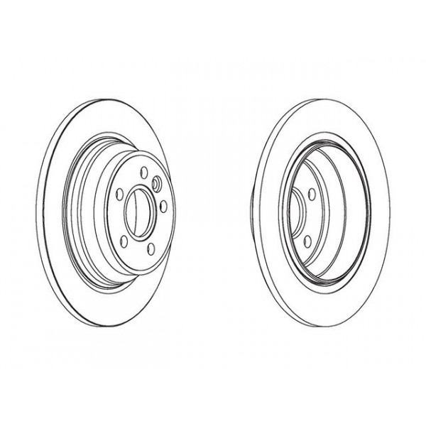 PR BRK DISC R VOLV S80 V70 XC70 06-17 image