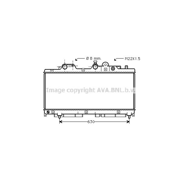 RAD FIAT PUNTO 94-01 image