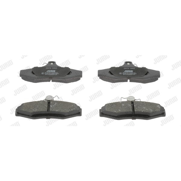 BRK PAD SET R CHEVROLET DAEWOO SSANGYONG 95-12 image