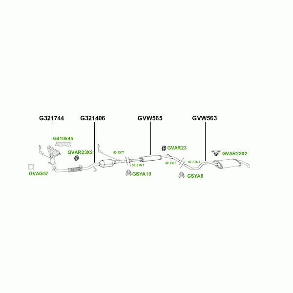 GT Exhausts Exhaust System image