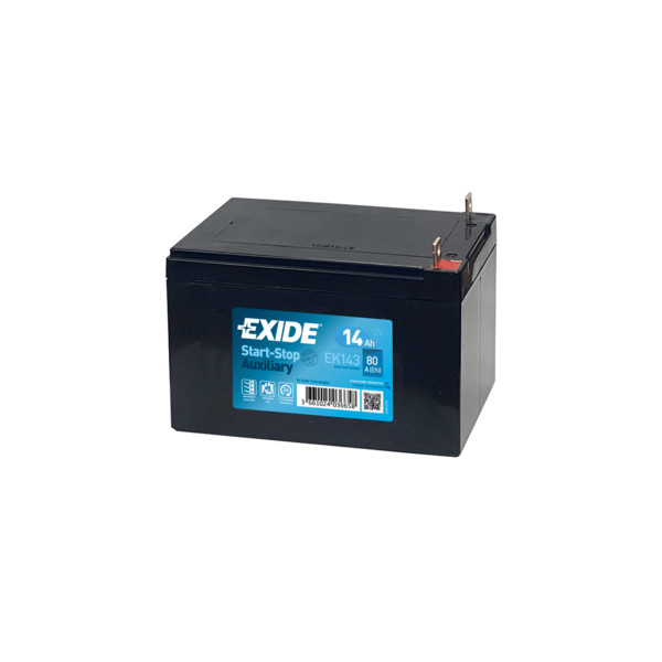 2YR AGM EXIDE AUXILIARY BATTERY image