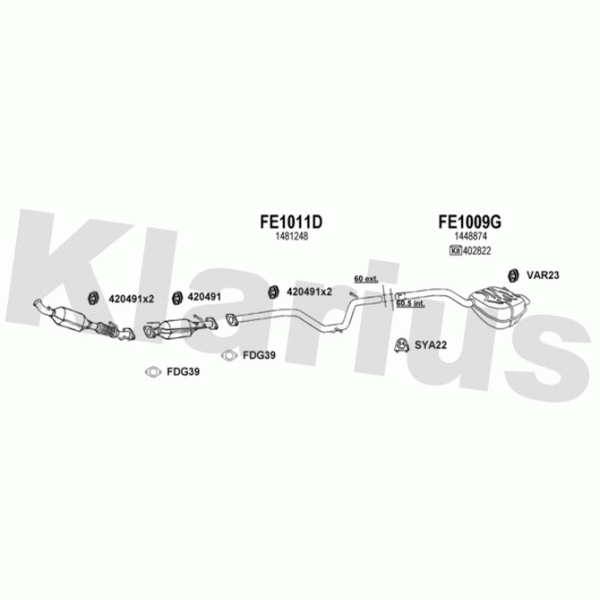 Klarius Exhaust System image