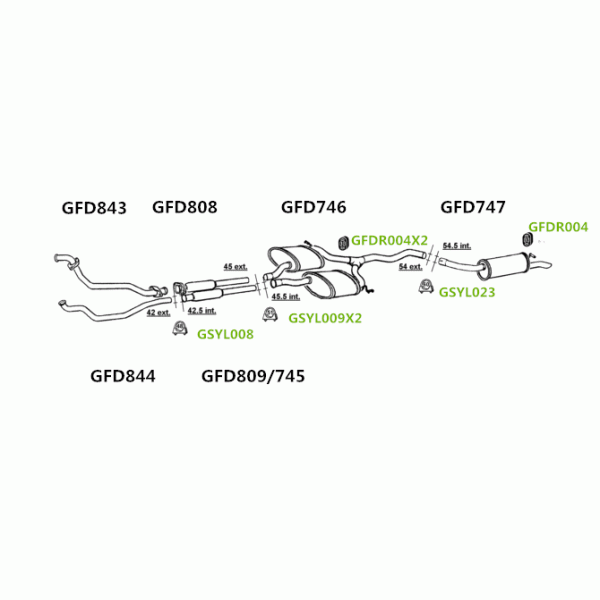 GT Exhausts Exhaust System image