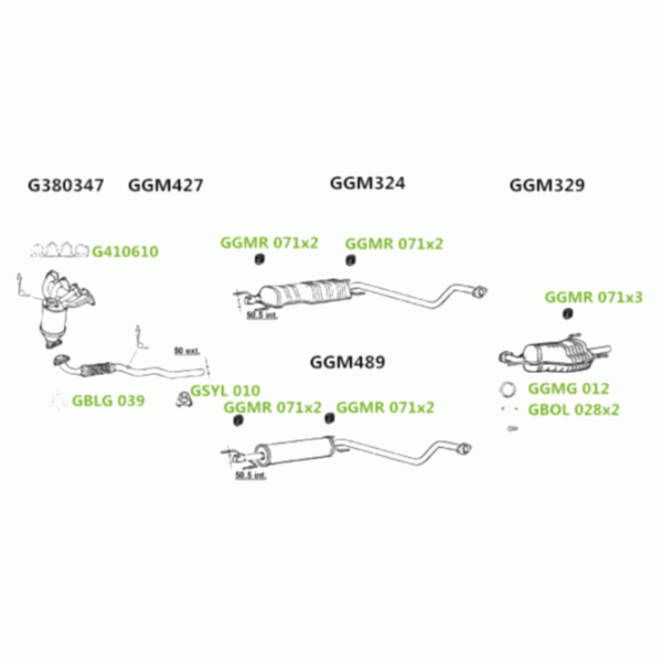 GT Exhausts Exhaust System image