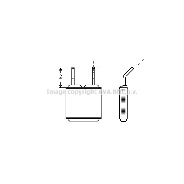 HEAT BLOWER VAUXHALL KADETT E 84-94 image