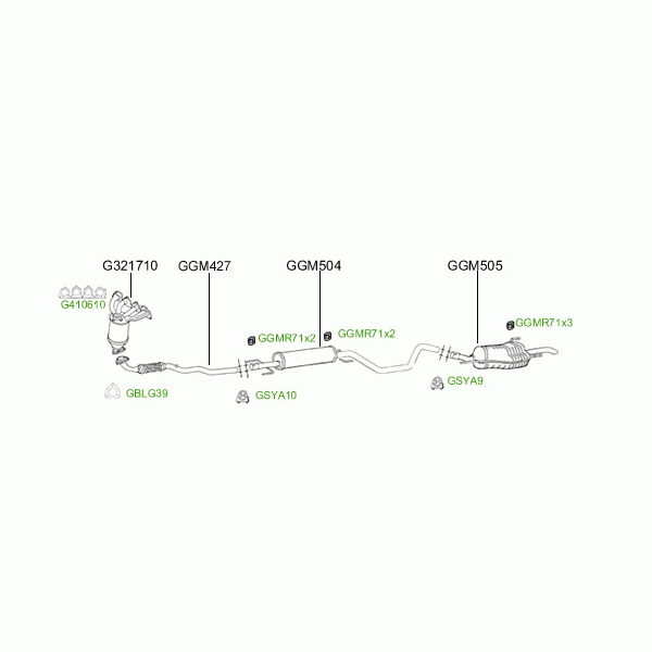 GT Exhausts Exhaust System image