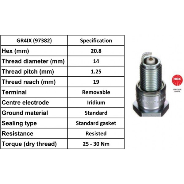Spark Plug Chrysler 90-01 image