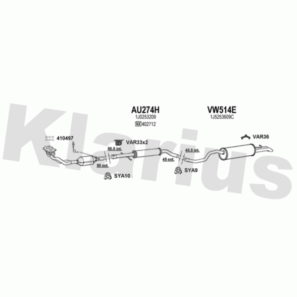 Klarius Exhaust System image