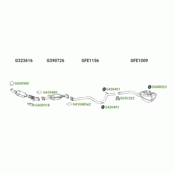 GT Exhausts Exhaust System image