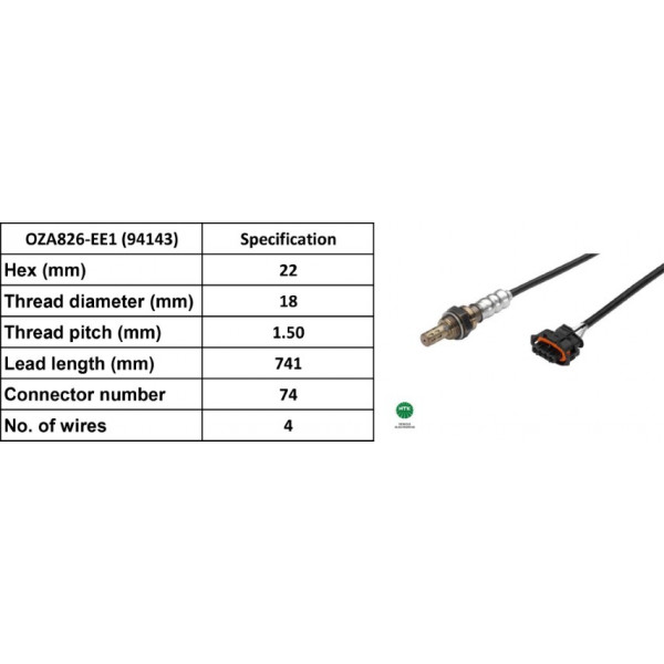 LAMBDA SENSOR ASTRA 05-10 image
