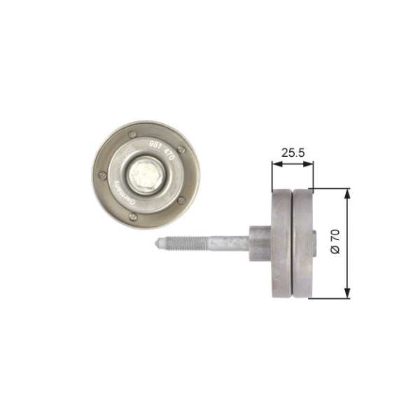 Gates Drive Belt Idler image