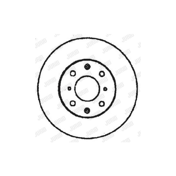 SINGLE BRK DISC R HOND CIVIC ROVER 200 MGZR 85-1 image