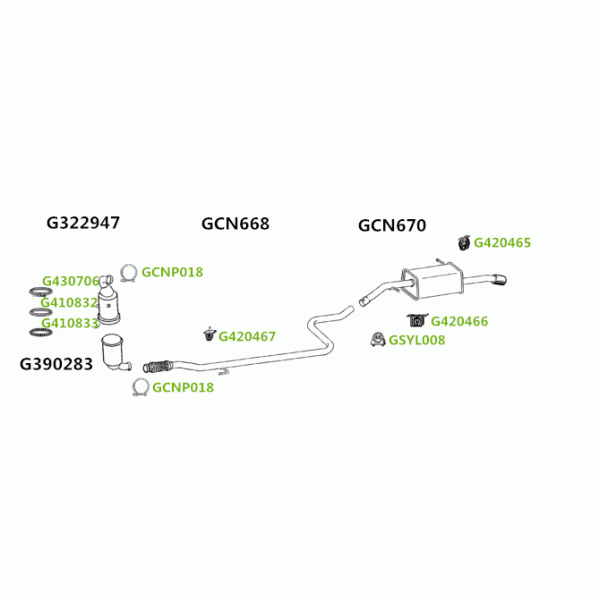 GT Exhausts Exhaust System image