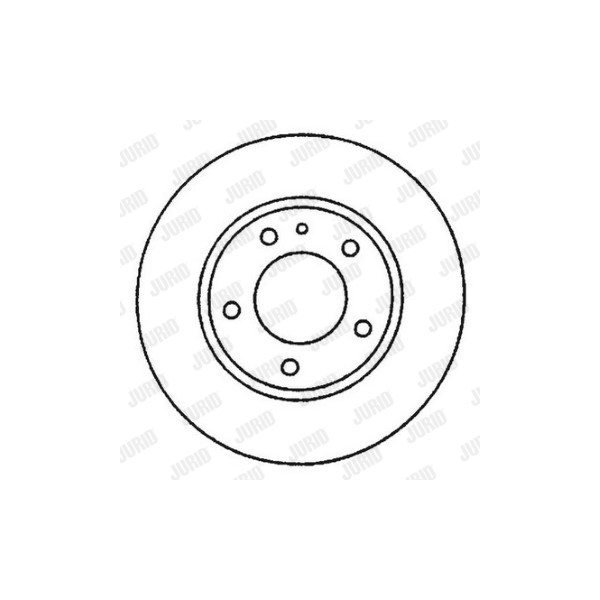 SINGLE BRK DISC R MERC E CLASS 96-03 image