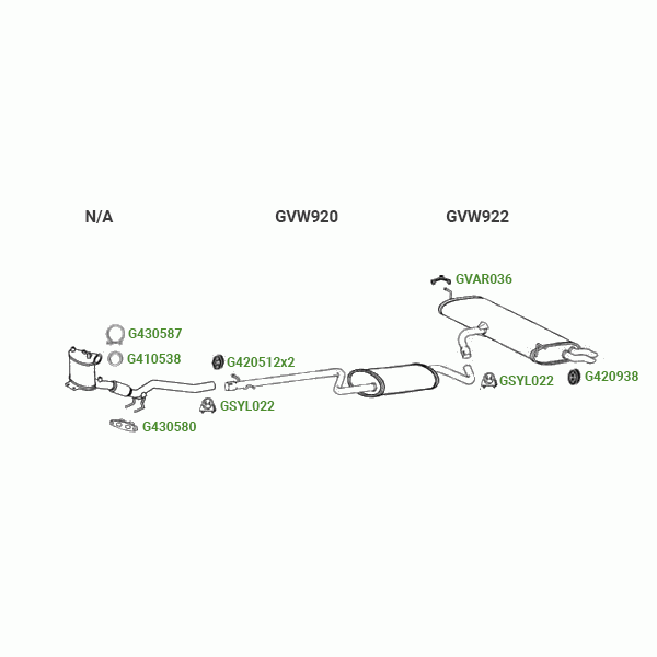 GT Exhausts Exhaust System image